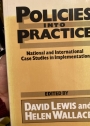 Policies into Practice. National and International Case Studies in Implementation.