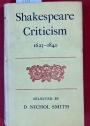 Shakespeare Criticism. A Selection 1623 - 1840. Ed. D Nichol Smith.