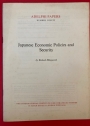 Japanese Economic Policies and Security. (Adelphi Papers 90)